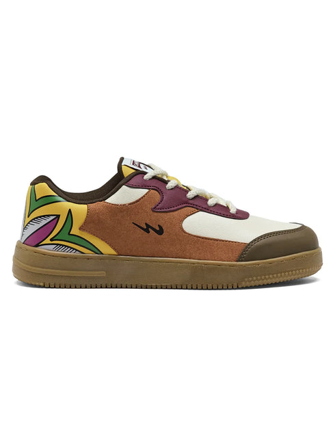 MAJESTIC Cream Women's Sneakers
